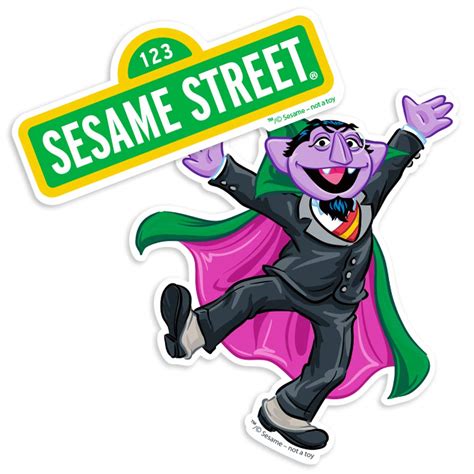 Sesame Street The Count Clipart