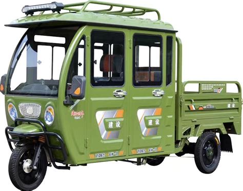 Closed Cabin 330kg 800 Watt Cargo Electric Tricycle