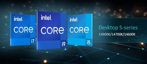 Intel Announces 14th Gen Core Series For Desktop: Core i9-14900K, Core ...