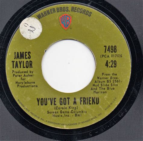 James Taylor - You've Got A Friend (1971, Vinyl) | Discogs