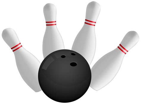 Bowling Ball and Pins PNG Clipart - Best WEB Clipart