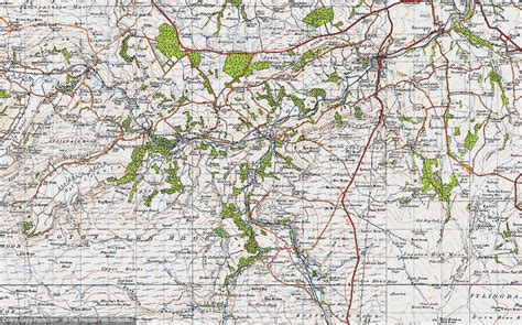 Historic Ordnance Survey Map of Esk Valley, 1947