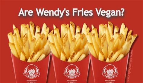 Are Wendy's Fries Vegan? Vegetarian Menu Options