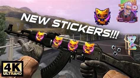 CSGO 2021 Community Stickers - All stickers showcase Normal/Holo/Foil [4K60FPS] - YouTube