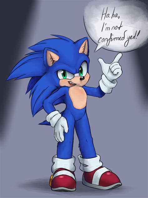 Movie Sonic got a redesign by Nowykowski on DeviantArt