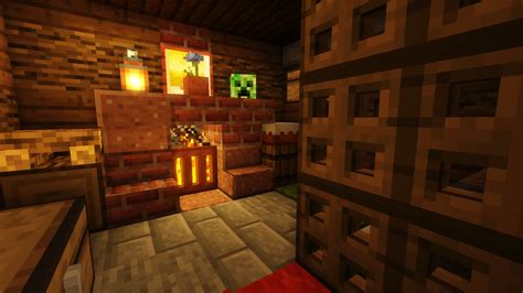 Little Cabin Interior : r/Minecraft