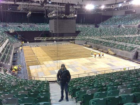 Behind the Scenes at Rod Laver Arena – Zinc Moon