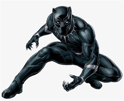 Xmen Drawing Black Panther Clipart Transparent Download - Black Panther ...