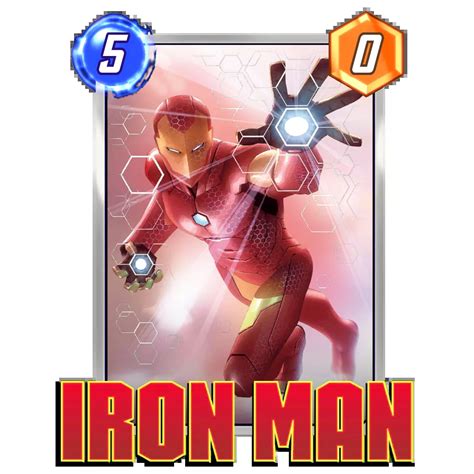 Iron Man Marvel Snap Card Variant - Marvel Snap Zone