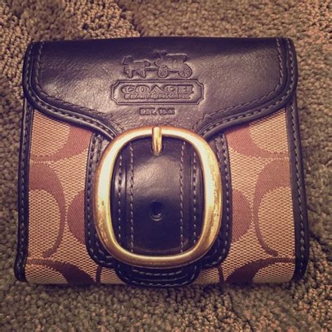 Coach Signature Wallet Great wallet with separate coin section by Coach ...