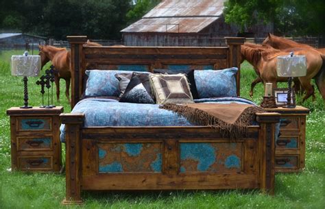 Rustic Bedroom at Rnd Rustics. Rustic furniture. | Copper bedroom ...