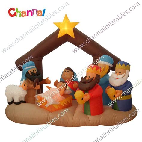 Inflatable Nativity Scene - Channal Decor