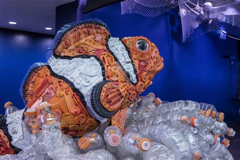 Photos: Shedd Debuts Giant Sea Life Sculptures Made From Ocean Trash | Chicago News | WTTW