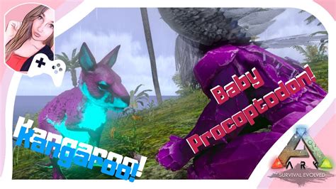 Eery Procoptodon Breeding! | Ark Mobile Gameplay Ep 65 - YouTube