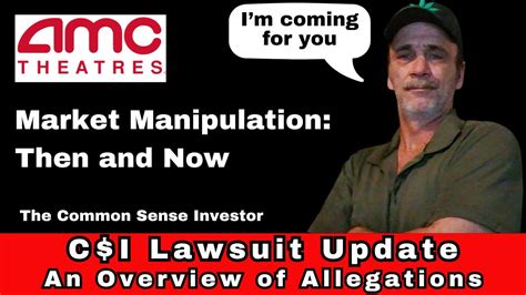 AMC Lawsuit Update - Overview of Allegations Part 1 - YouTube