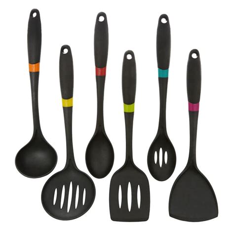 Core Kitchen Six Piece Utensil Set | Utensil set, Utensil, Kitchen