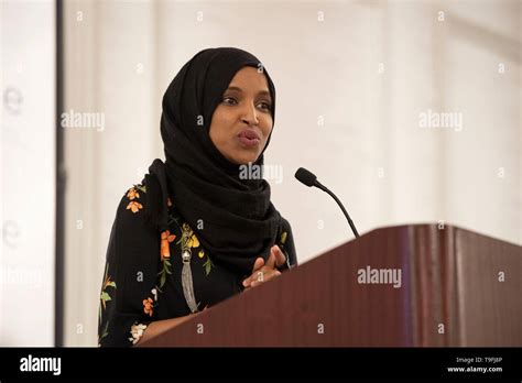 Minnesota congresswoman ilhan omar hi-res stock photography and images ...