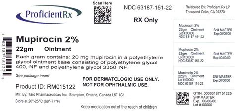 Mupirocin Ointment Information, Side Effects, Warnings and Recalls