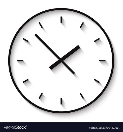 Clock icon world time concept Royalty Free Vector Image