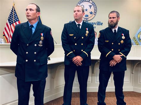 Firefighters receive medals for rescuing resident during fire - The Advocate-Messenger | The ...