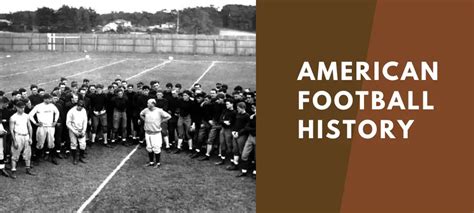 American Football History And Fun Facts - SportyGen