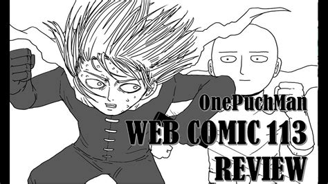 One Punch Man WebComic 113 Review - Saitama DERROTA a Flashy Flash ...