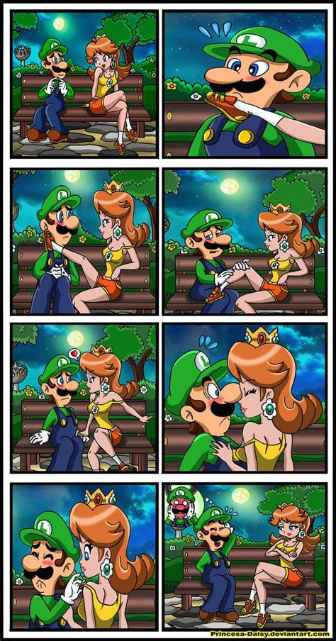 Luigi and Daisy - Awkward date by Princesa-Daisy | Super mario art, Mario funny, Luigi and daisy