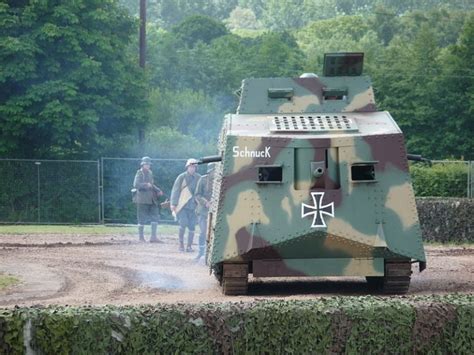 Last of its Kind - Only Remaining German A7V Tank on Display in ...