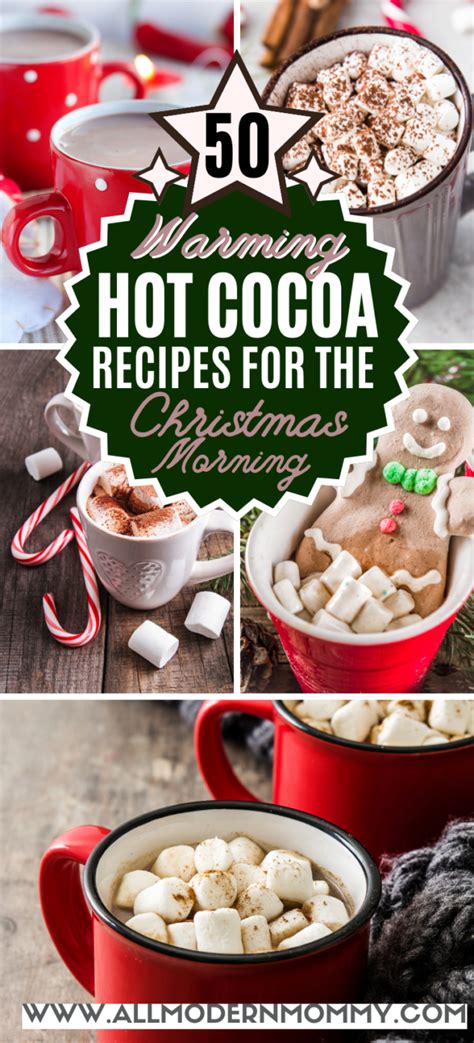 50 Hot Cocoa Recipes for Christmas Morning