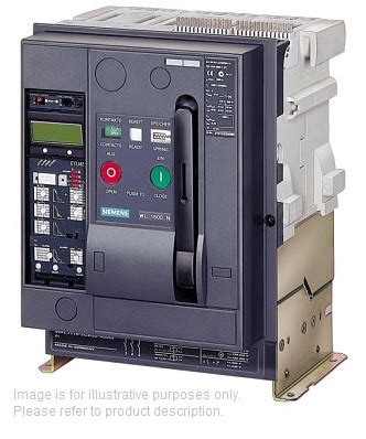 3WL1116-3CB32-1AA4 Siemens Fixed-Mounted Circuit Breaker NEW - Gazellec