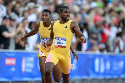 Noah Lyles wins 200m, breaks 28-year-old Olympic trials record - The Athletic