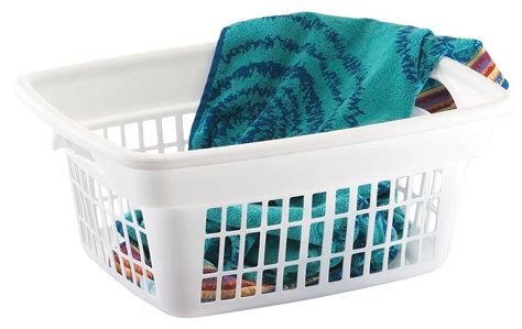 Rubbermaid 58L Laundry Basket, White | Walmart Canada