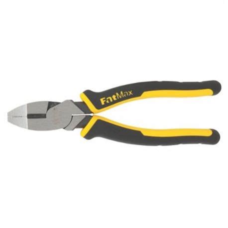 Stanley® FatMax® 89-865 High Leverage Lineman's Plier, 1-9/16 in L x 1-3/16 in W x 1/2 in T ...