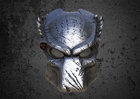 STL file Wolf Predator Bio Mask one part.・Template to download and 3D ...