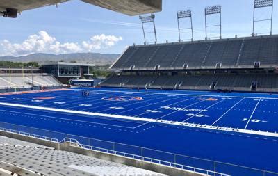 Want a piece of Boise State's famed blue turf? Here's your chance ...