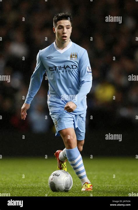 SAMIR NASRI MANCHESTER CITY FC MANCHESTER CITY FC ETIHAD STADIUM MANCHESTER ENGLAND 11 January ...