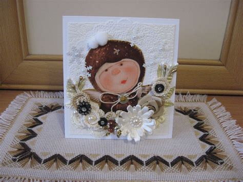 Christmas cards with angels. Handmade card with angels. Children's card. Card for Girl. Birthday ...