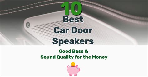 10 Best Car Door Speakers - Good Bass & Sound Quality for the Money ...