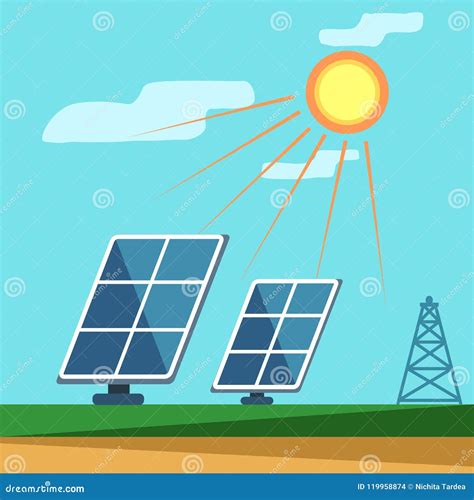 How Solar Panels Work Animation