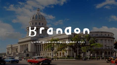 Brandon Font Family : Download Free for Desktop & Webfont