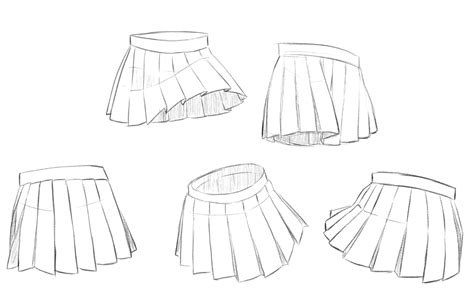 Anime Skirt Tutorial — Steemit | Anime skirts, Drawing anime clothes, Art tutorials drawing