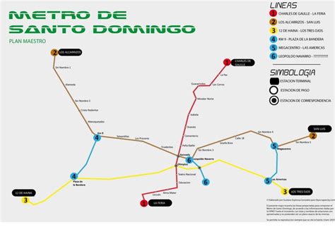 mapa-metro-santo-domingo | 40 Limones