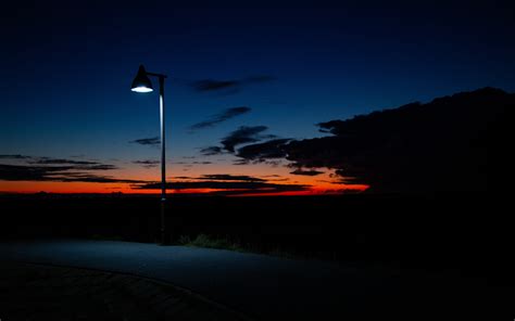 #466748 4K, road, night, lights, sunset, skyscape, clouds, the Darkness ...