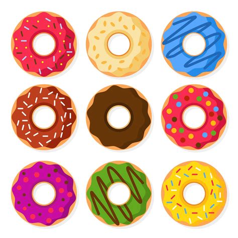 Download Donuts Vector Illustration Vector Art. Choose from over a million free vectors, clipart ...