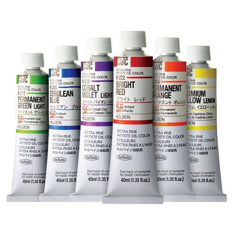 Holbein Artist Oil Paint 40ml - Colours