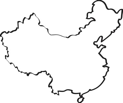 Dibujos De Mapa De China