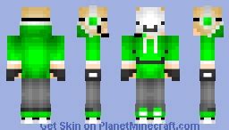 Dream manhunt skin Minecraft Skin