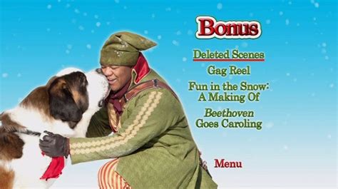 Beethoven’s Christmas Adventure (2011) – DVD Menus