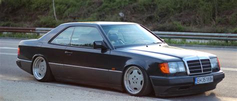 Mercedes Benz W124 Coupe on AMG Aero I 3 Piece Wheels | JDMEURO.com