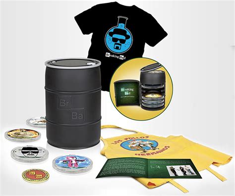 Breaking Bad: The Complete Series, A Collector’s Edition Blu-ray Box Set Packaged in a Money Barrel